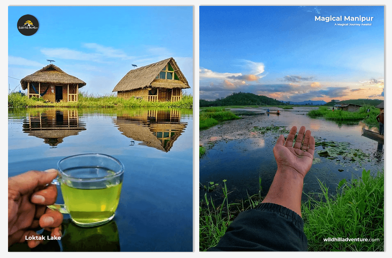 homestay in laktak lake