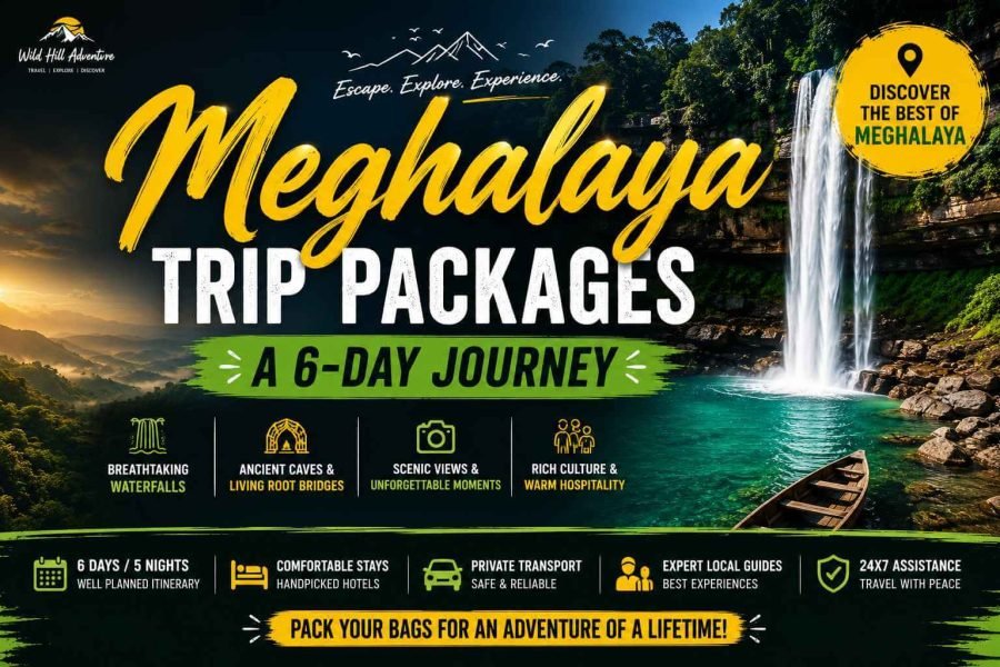 Meghalaya Trip Packages 6 Days