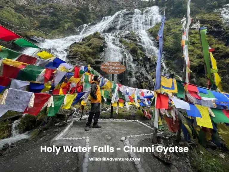Holy Water Falls - Chumi Gyatse-India