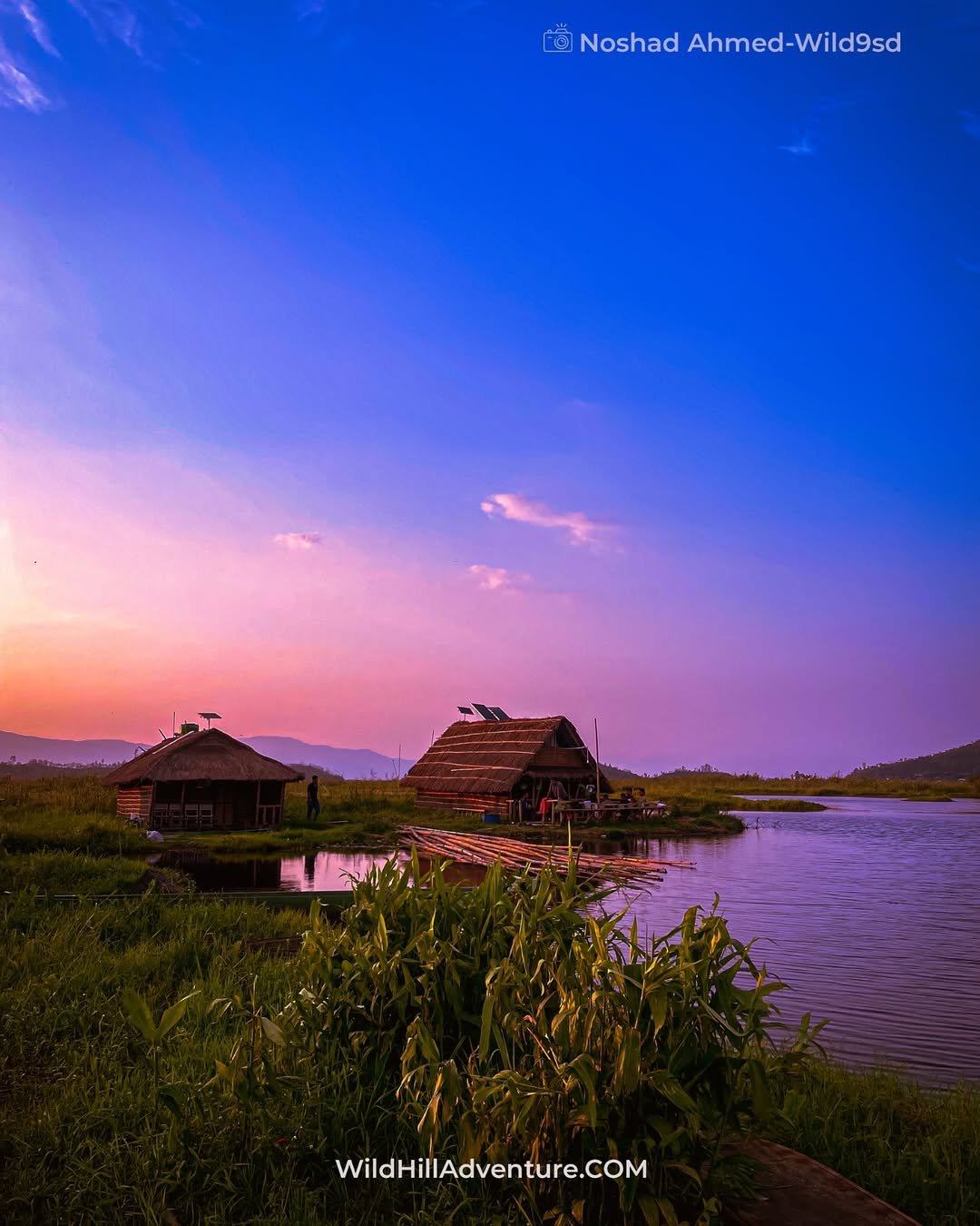 Wild Hill Adventure Homestay in Loktak Lake,Manipur