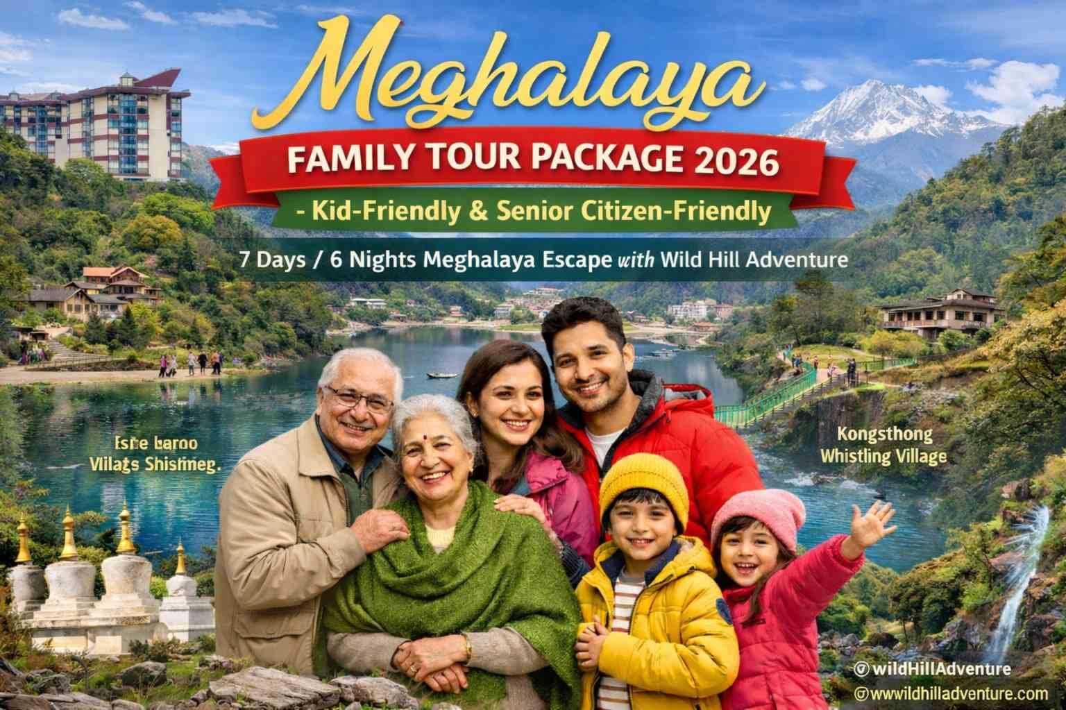 Meghalaya Family Tour Package