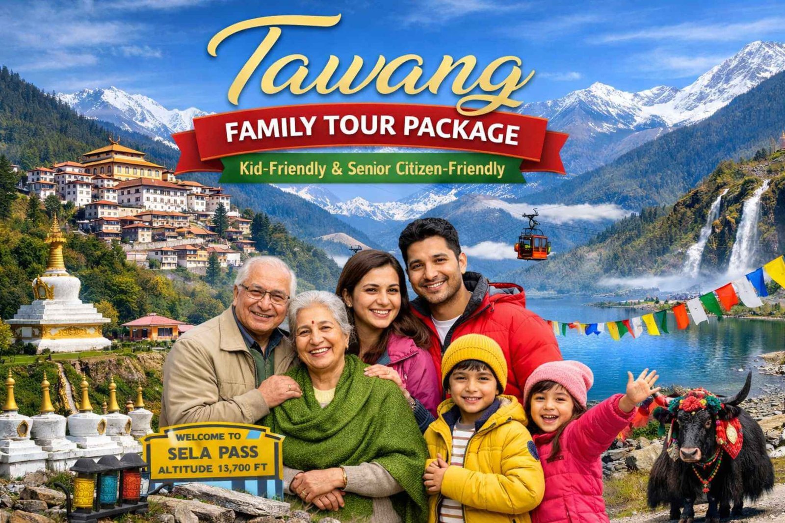 Tawang Family Tour Package
