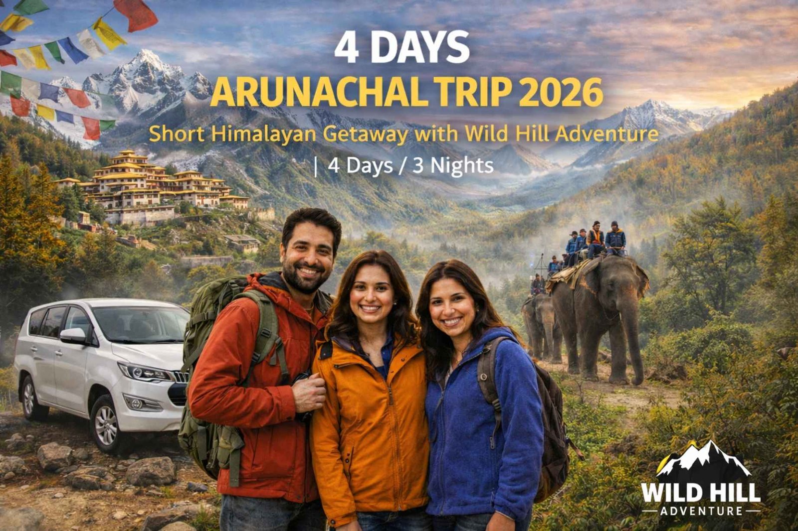 4 Days Arunachal Trip 2026