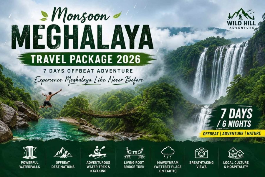 Monsoon Meghalaya Travel Package 2026