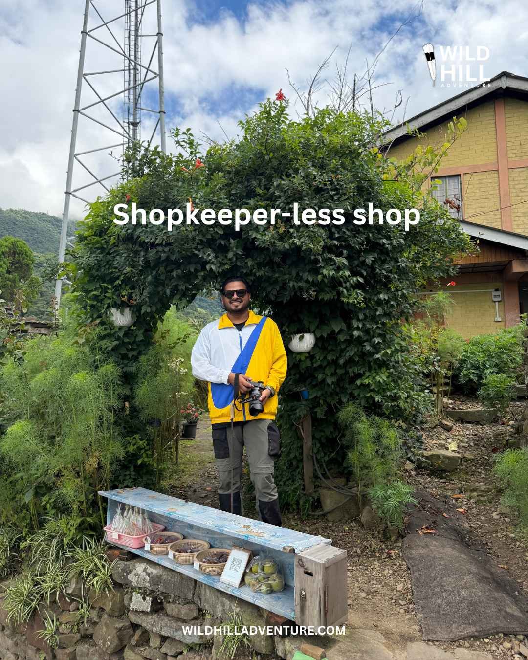 Wild Hill Adventure shopkeeper less shop in nagaland